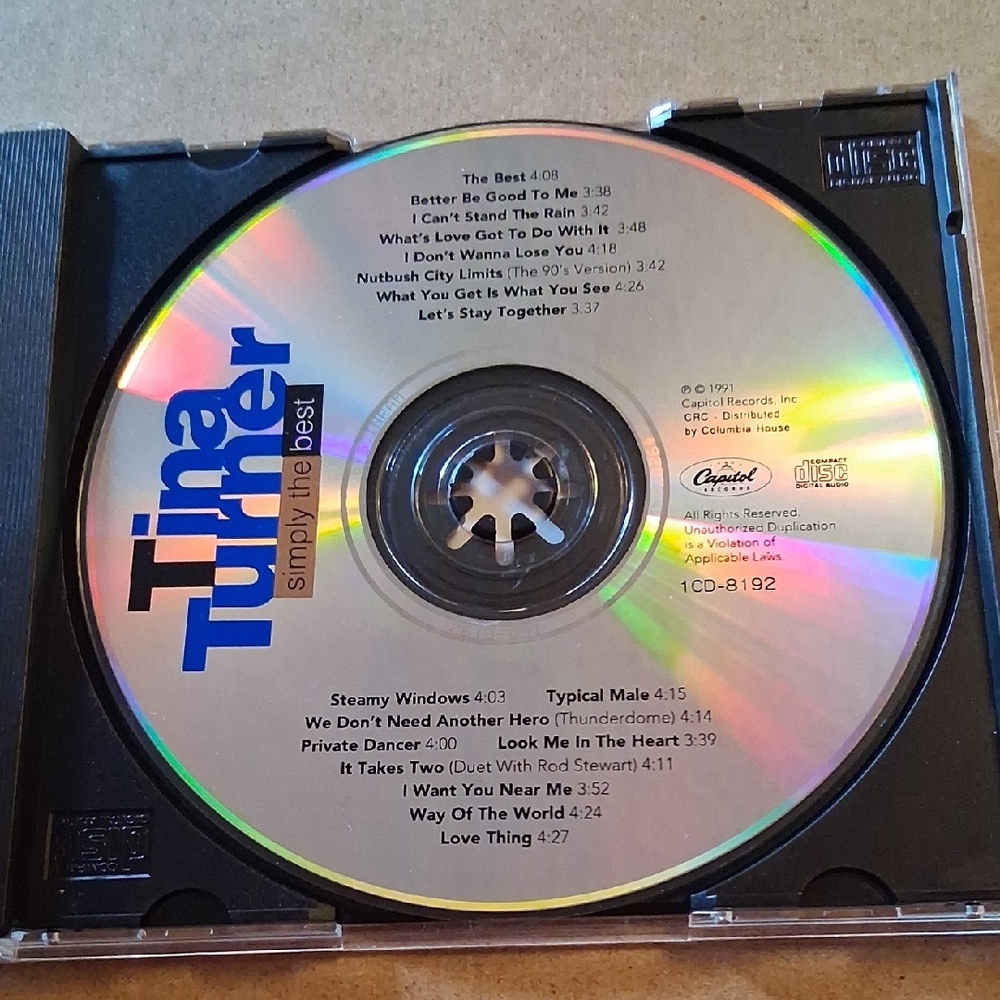 Tina Turner - Simply The Best CD - Picture 9 of 10